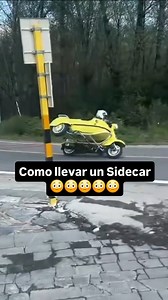 Como llevar un Sidecar de manera fácil y sencillo 😳😅✌️ #moteros #sidecar #motos | MOTORRAIZ