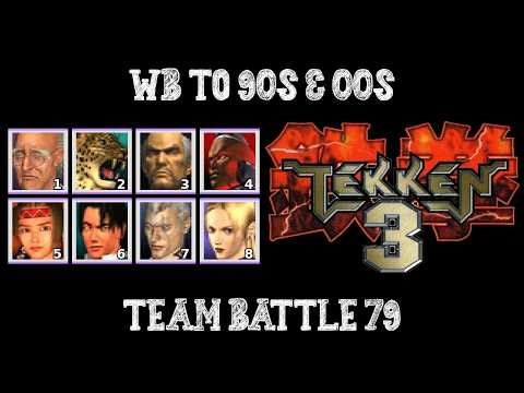 🎮 Tekken 3 Hard Difficulty | 🔥Team Battle Mode #79 🔥| Duckstation Gameplay