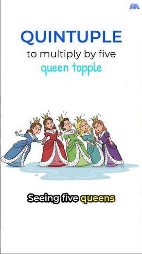 SAT Vocabulary #0027: QUINTUPLE (Meaning + Memory Trick)