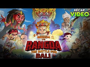 RECAP - Chhota Bheem VS Rangda The Battle for Bali | Epic Action Scenes | Cartoons for Kids