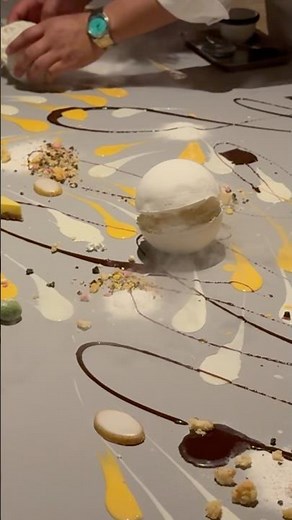 They Served Dessert On The TABLE! 😱