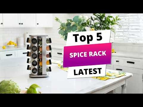 ✅ Top 5 Best Spice Racks | Keep Your Kitchen Organized 🔍 Buyer’s Guide