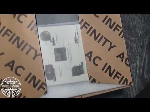AC Infinity Advance 5x5 Grow Tent Controller Pro 69 - Cloudray S6 Clip Fan - Ionboard S44 Grow Light