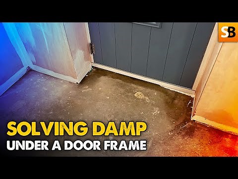 Water Seeping Under Door and Wall