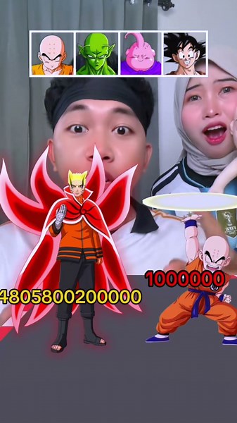 Did It Work? The Challenge of Naruto Defeating Goku, the Strongest Anime Character😱 #shorts