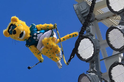 Meet Jaguars mascot Jaxson de Ville, 'The Self-Proclaimed Best Mascot in Sports'