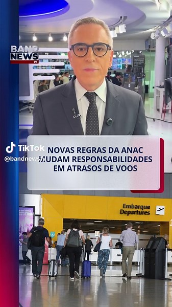 A ANAC determinou mudanças nas regras de responsabilidade das companhias aéreas em casos de atrasos e cancelamentos provocados por fatores externos, como condições climáticas. Nesses casos, as empresas continuam obrigadas a prestar assistência aos passageiros e facilitar a busca por alternativas de voo, mas podem não ser responsabilizadas por custos como hospedagem e alimentação. A agência também prevê medidas contra passageiros que apresentem comportamento agressivo ou causem transtornos à comp