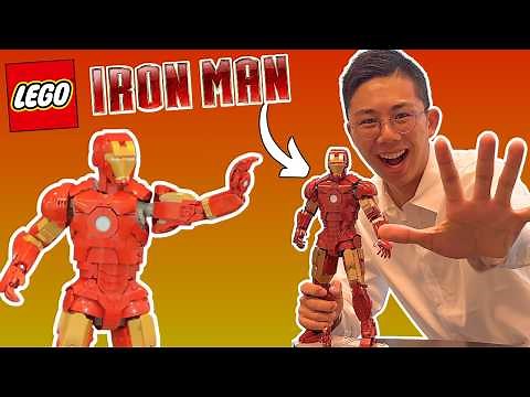 Hands On with the 2026 LEGO Iron Man Set!