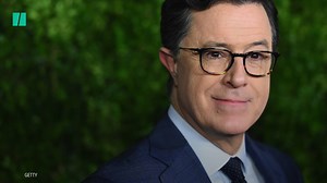 Stephen Colbert taunted Donald Trump while talking about George H.W. Bush’s military service. | HuffPost