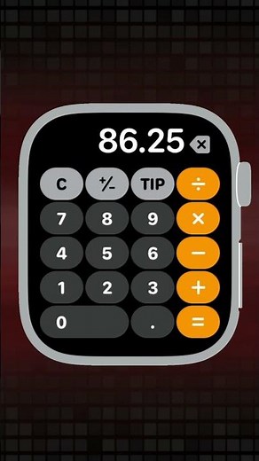 MacMost #Shorts – Calculate a Tip and Split the Bill With the Apple Watch Calculator App
