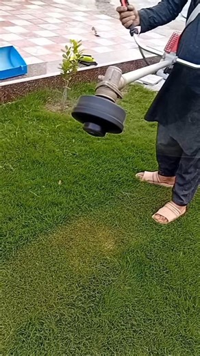 grass cutting with unique trimmer hade#youtubeshorts