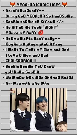 Yeonjun's Iconic Lines Compilation | TXT