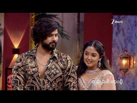 Sameera’s Funny Banter on Bhoomi & Gagan | Family Assembly | Every Sunday at 12 PM | Zee Telugu