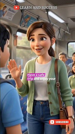 English Conversation at the Bus Stop | Learn English Speaking | Daily English Practice