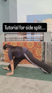 Side split tutorial Follow for more✔️ . #yogadaily #instagram #yogalove #split #instagram | Yogagirl Reetu