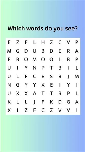 317. Can You Find All The Hidden Words? #quiz #wordpuzzlegame #braingames #wordfinds #wordsearch