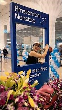 Is Indigo's Direct Flight from Mumbai to Amsterdam the BEST Option for Travelers | #flightreview