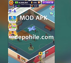 Idle Basketball Arena Tycoon 1.3.2 Elmas Hileli Mod Apk İndir