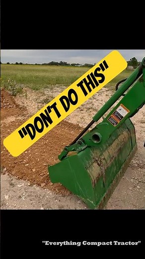 This Common Tractor Loader Mistake Can Damage Your Bucket