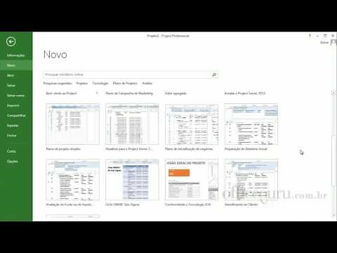 Aula 06 - Curso Gratuito MS Project: Criando o projeto