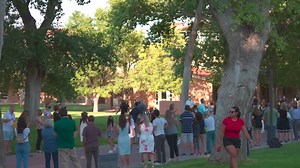 Albuquerque Academy celebrated the beginning of the school year with convocation, one of our most meaningful and loved traditions, when our seniors escort sixth grade students to meet the entire school! | Albuquerque Academy
