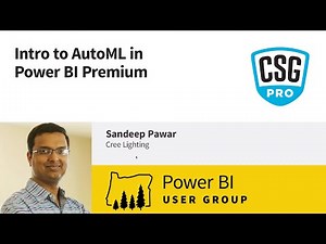 Intro to AutoML in Power BI Premium
