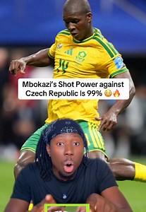 Mbokazi Shot Power 99% vs Czech Republic — World Cup 2026