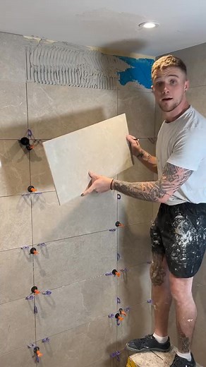 How To Cut A Tile Into A Flat Ceiling #how #howto #tile #diy #doityou | Terry Giles