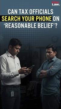 Challenge New Income Tax Act provision allowing search of digital devices #shorts