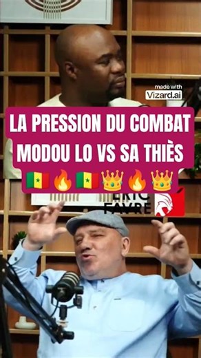 Modou Lo and the pressure of a media event in Senegalese wrestling