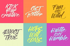 Rusty Cola Pen (Update), a Font by maghrib