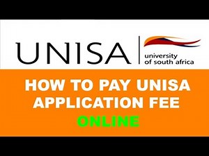 how to pay unisa application fee online for 2024/2025