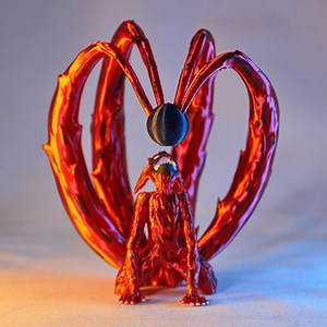 3D Printable Four of Nine-Tails by Jukka Seppänen