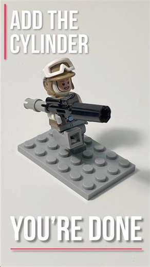 😎🔥 LEGO Star Wars Gun Tutorial Custom #starwars #legosets #lego #legostarwars #legoweapons