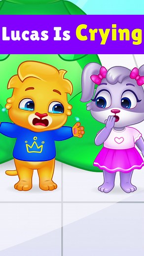 😢 Poor Lucas has the sniffles... But Ruby and Hippo are on a mission to bring back the giggles! 🐰🦛🎉 With silly moves and lots of love, will Lucas smile again? 💛✨ #happylittlemoments #kidsfun #funforkids #funnymoments #crying #funnyvideos #bouncyfun #giggletime #toddlerfun #sillymoments #miniminds #funnyvibes #kidsentertainment #happykids #funnyvideos😂 #funnyvibes #preschoolfun #funnyvideosforkids #funtimes #joyfulkids #funnyreels #reelsvideo #viralreels #lucasandfriends | Lucas & Friends B