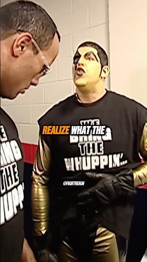 Goldust impersonating the rock! #therock #goldust #wwe #wrestling #shorts