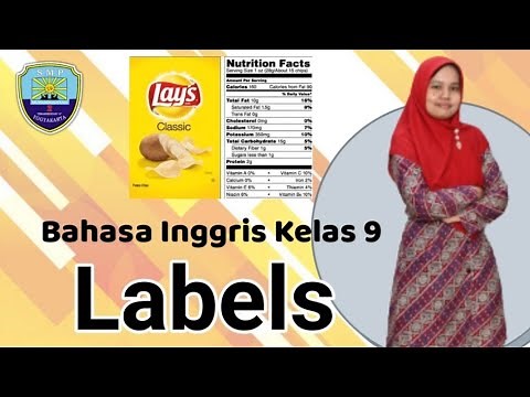 Labels - Bahasa Inggris Kelas 9