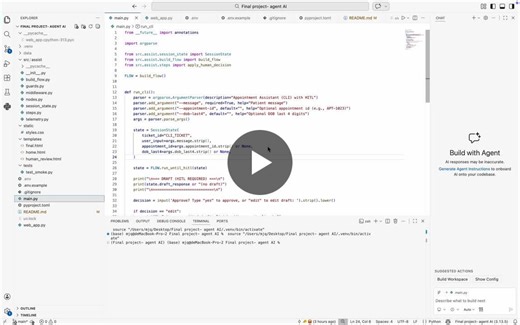#ai #agenticai #fastapi #langgraph #businessanalytics #mban #openai | Jiaqi Mao