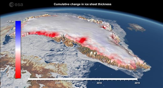 Decade of the Worst: Polar Ice Sheet Melting Shatters Records