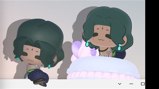 很有活力的两只