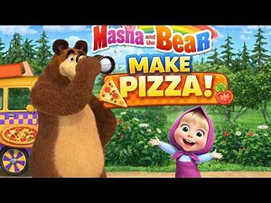 🍕 Masha and the Bear Make Pizza! | Fun Kids Cooking Game 🐻👧