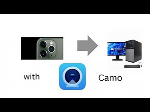 how to connect a phone camera to pc or Mac with Camo Studio