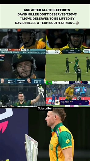 The End of an Era? David Miller deserves a World Cup! 🏆💔 #shorts #trending #miller