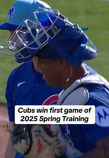 Cubs Triumph Over World Series Champs in Spring Opener