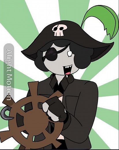 #pirate #animation #alightmotion do You want cause a pirate is free, YOU-ARE-A-PIRATE