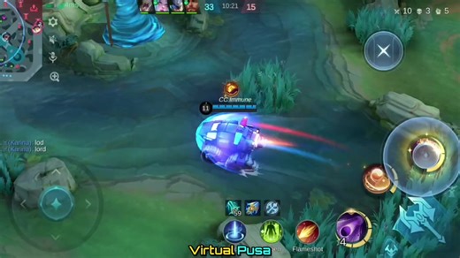 Virtual Pusa: The Funny Cameraman in Mobile Legends