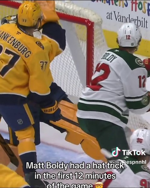Fastest Hat Trick in Wild Franchise History by Matt Boldy