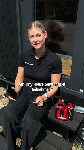 Einhell checkt: Wie viel Platz ist im Tiny House? 🤏🏼🏠
