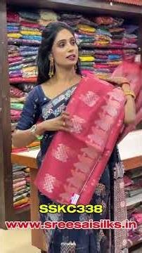 Product Code - SSKC338Shop Online- www.sreesaisilks.in Shop Location - 📍NanganallurSree Sai Silks