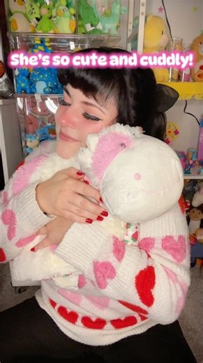 Strawberry MilkShake Cow Pillow Pet! 🐮🍓 #PillowPets #Strawberry #Nostalgia